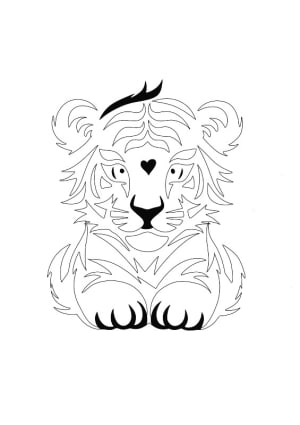 Image of Wild Cat approx 7cm