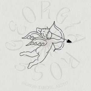 Image of cherub / cupid (~3.5-5.5cm)