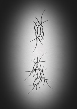 Image of Blackwork 4”