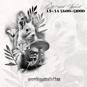 Image of Botanical Squirrel