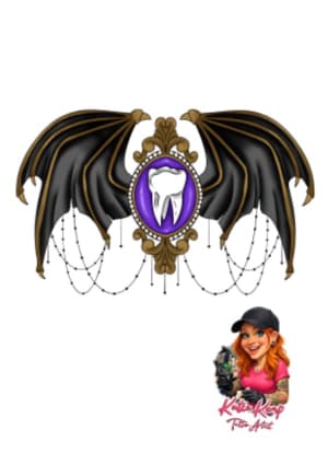 Image of Goth bat tooth