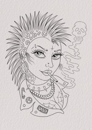Image of Punk Girl