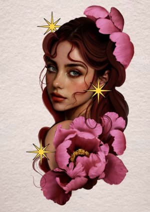 Image of Peony lady (2 days)
