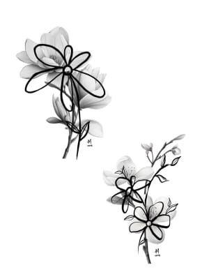 Image of Flowers x2
