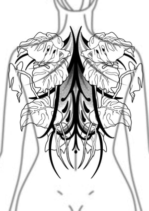 Image of Monstera Back