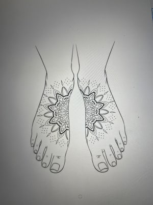 Image of Feet Mandalas