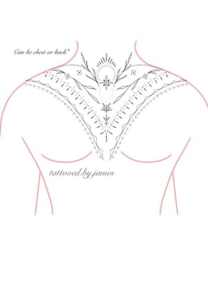 Image of Ornamental Chest / Back