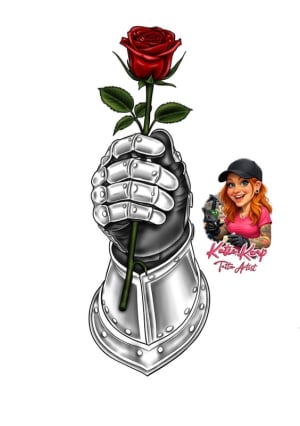 Image of Rose for a knight
