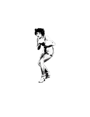 Image of Clara Bow boxing