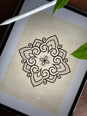 Image of Square Shaped Ornament