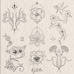 Image of Ornamental florals 