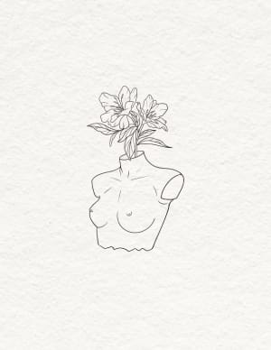 Image of Female Vase