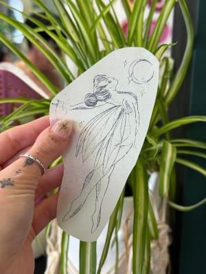 Image of Moon bathing Fairy 🧚‍♀️ 