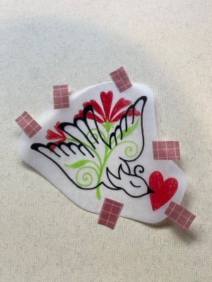 Image of Flower Dove 