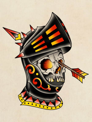 Image of Skull & Helm