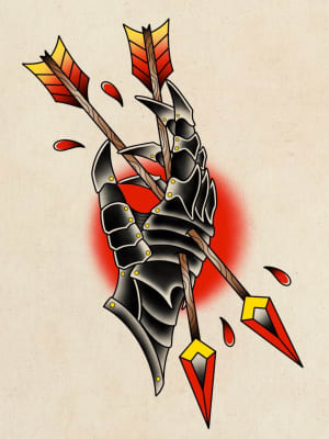 Image of Gauntlet & Arrows