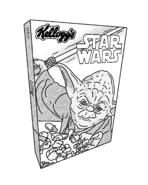 Image of Yoda cereal max  10cm