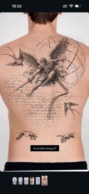 Image of Back piece