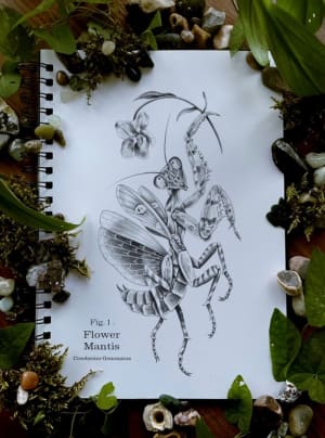 Image of Flower Mantis