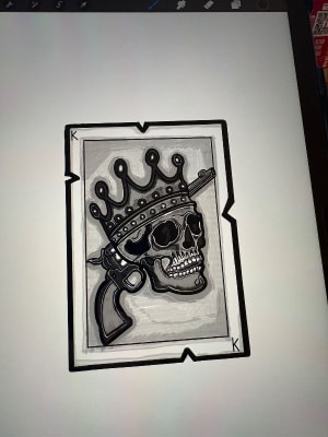 Image of King skull