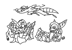 Image of Playstation Mascots