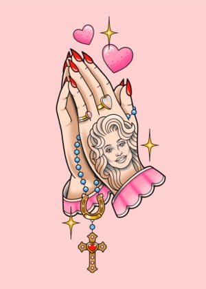 Image of Dolly praying hands
