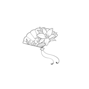 Image of Lily fan 