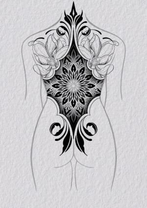 Image of Ornamental Back Piece