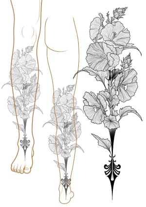 Image of Gladiolus Leg Piece