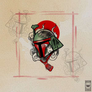 Image of Boba Fett Samurai 