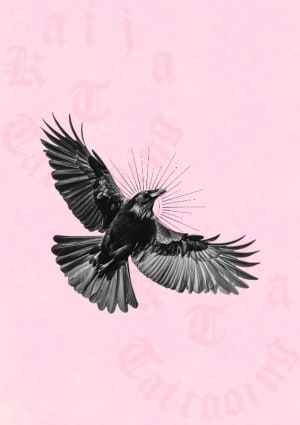 Image of Ornamental crow