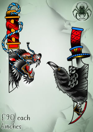 Image of Animal daggers