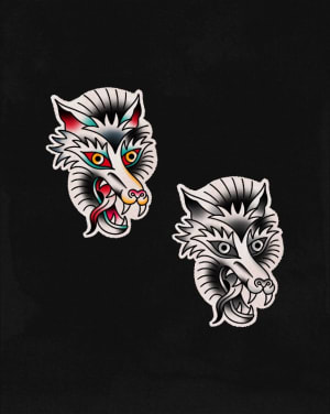 Image of Wolf head
