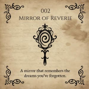 Image of 002 - MIRROR OF REVERIE