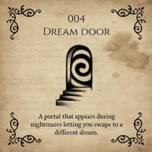 Image of 004 - DREAMDOOR