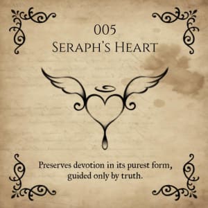 Image of 005 - SERAPH'S HEART