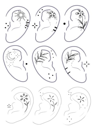 Image of Ears (70 each, mix n match 2 for 100)
