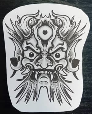 Image of Three eyed demon 
