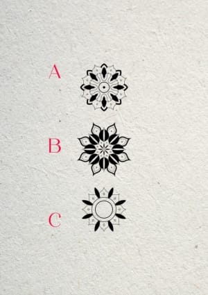 Image of Blackwork Ornaments 1