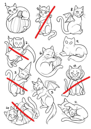 Image of Halloween Cats