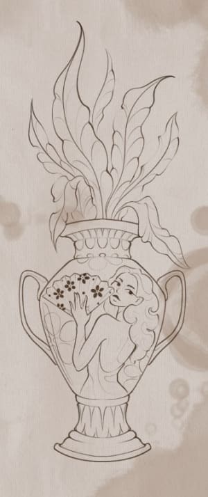 Image of Temptress vase 