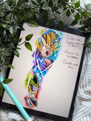 Image of Gohan x Cell