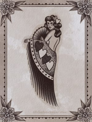 Image of Heart Pin Up