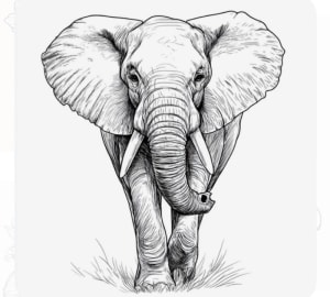 Image of Elephant (Medium 10cm - 15cm)