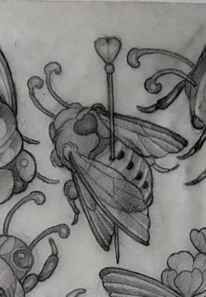 Image of Pinned bee 