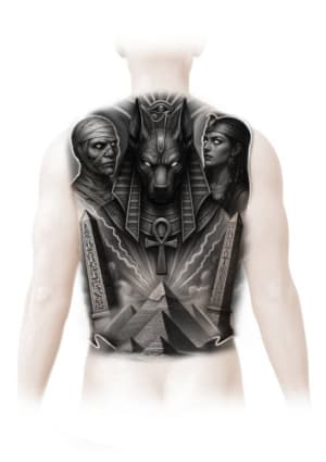 Image of Ancient Egyptian Backpiece
