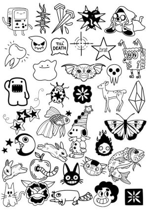 Image of Small tattoos - 1