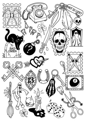 Image of Small tattoos - 3 