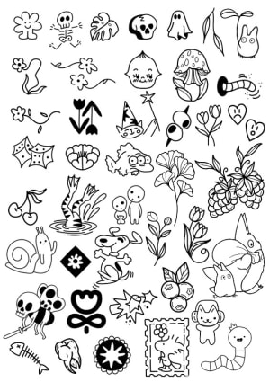 Image of Small tattoos - 5