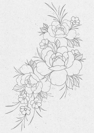 Image of Thigh florals